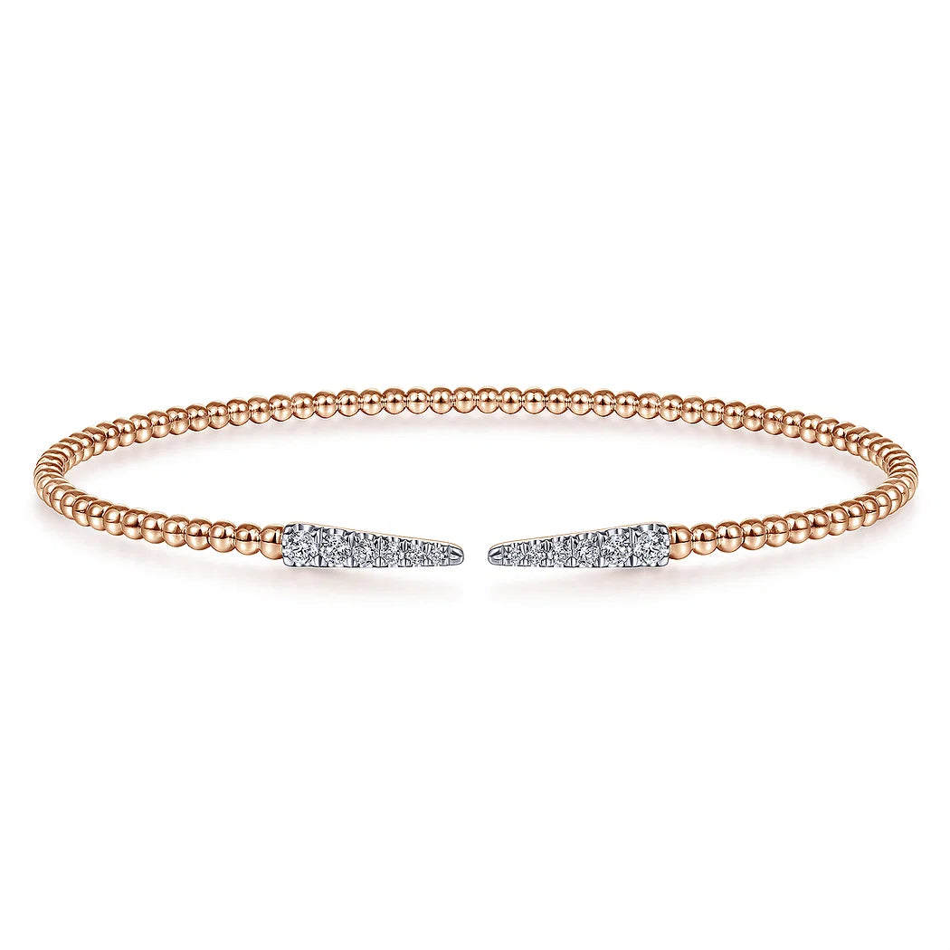 Diamond Spike Flex Bangle