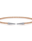 Diamond Spike Flex Bangle