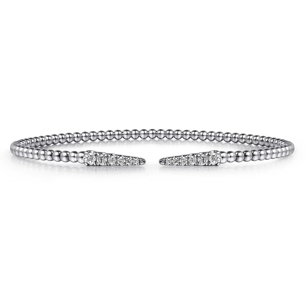 Diamond Spike Flex Bangle