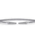 Diamond Spike Flex Bangle
