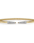 Diamond Spike Flex Bangle
