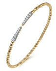 Diamond Spike Flex Bangle