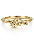 Gold Twisted Knot Ring