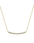 Diamond Bar Necklace