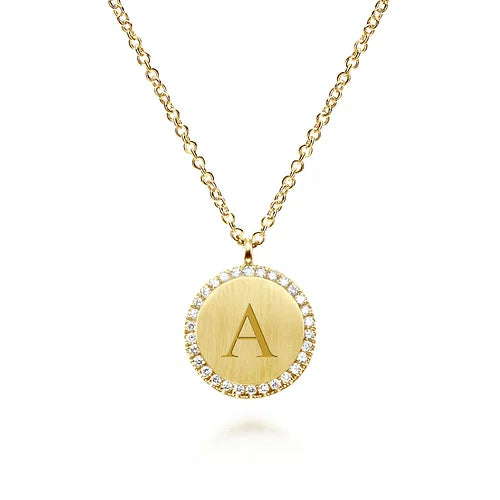 Diamond Halo Pendant Necklace