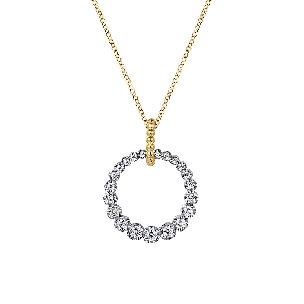 Round Diamond Pendant
