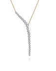 Diamond "Y" Knots Necklace